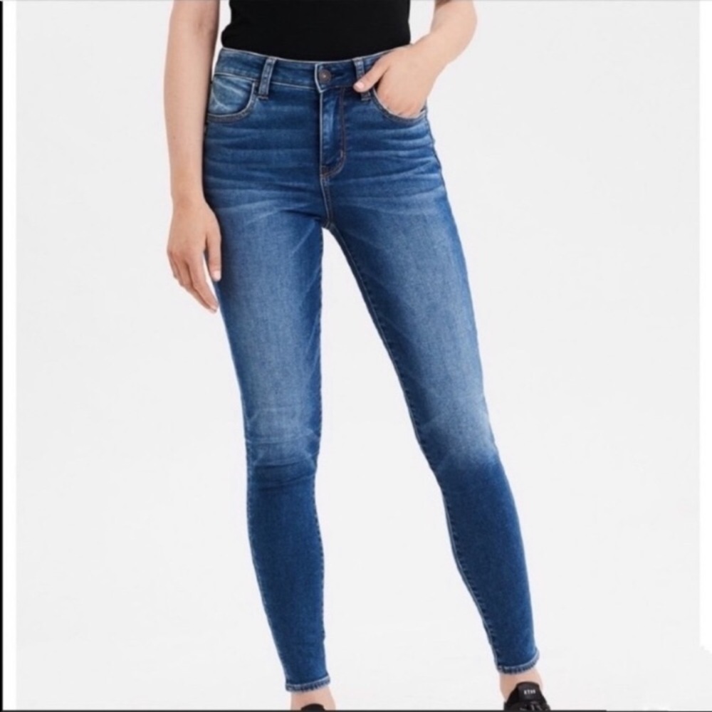 American eagle HI-RISE JEGGING CROP SIZE 6